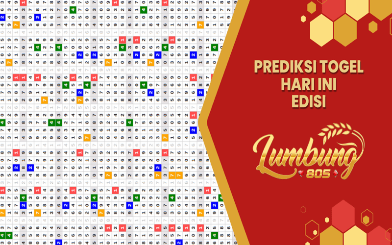 Prediksi Togel Hari Ini Edisi LUMBUNG805